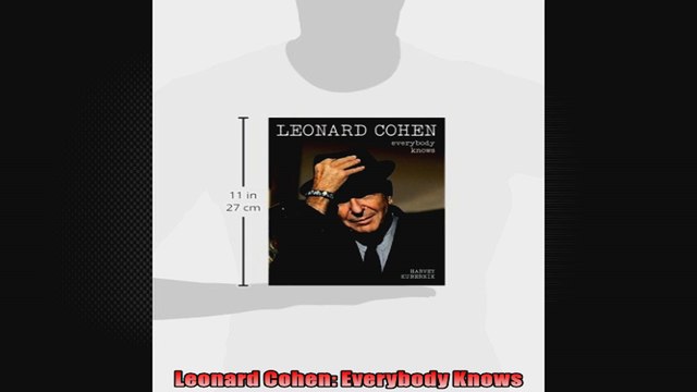 Leonard Cohen Everybody Knows