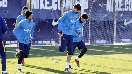 FC Barcelona training session: Barça are back to work after a day off