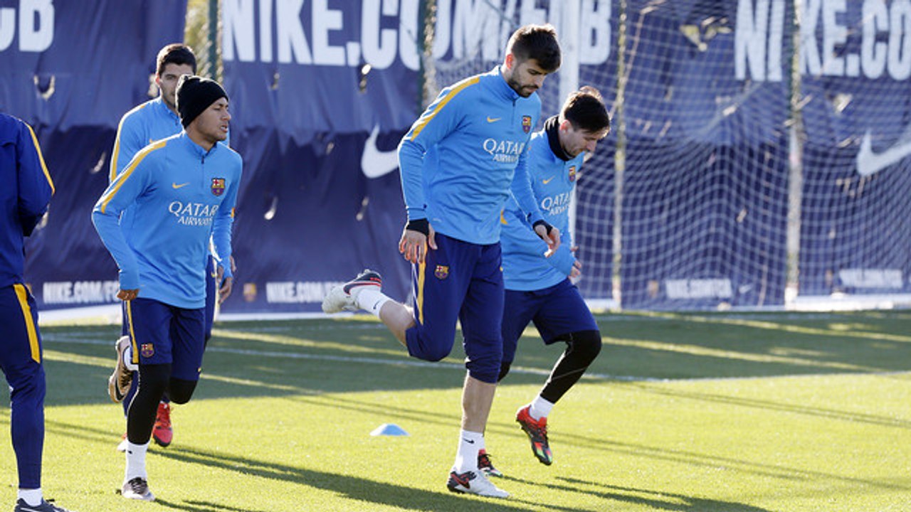 FC Barcelona training session: Barça are back to work after a day off