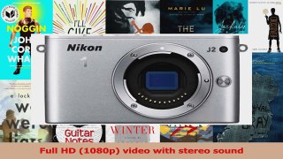 BEST SALE  Nikon 1 J2 101 MP HD Digital Camera Silver Body Only