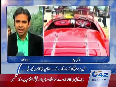 Classic automobiles rally organized by Vintage Classic Car Club in Royal Palm