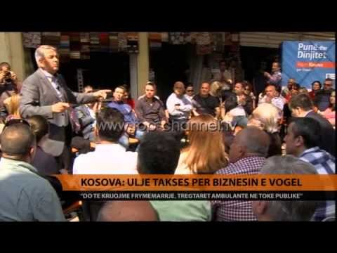 Kosova: Ulje taksës për biznesin e vogël - Top Channel Albania - News - Lajme