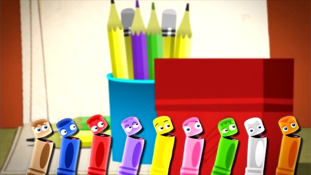 Цвета для детей, развивающее видео. Мультик раскраска Малыши Карандаши: Учим Цвета, Babyfi
