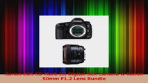 BEST SALE  Canon EOS 5D Mark III Digital SLR Camera w Canon 50mm F12 Lens Bundle