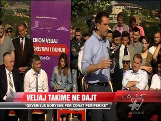 Erion Veliaj takime në Dajt - News, Lajme - Vizion Plus