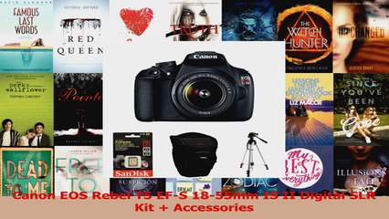 BEST SALE  Canon EOS Rebel T5 EFS 1855mm IS II Digital SLR Kit  Accessories