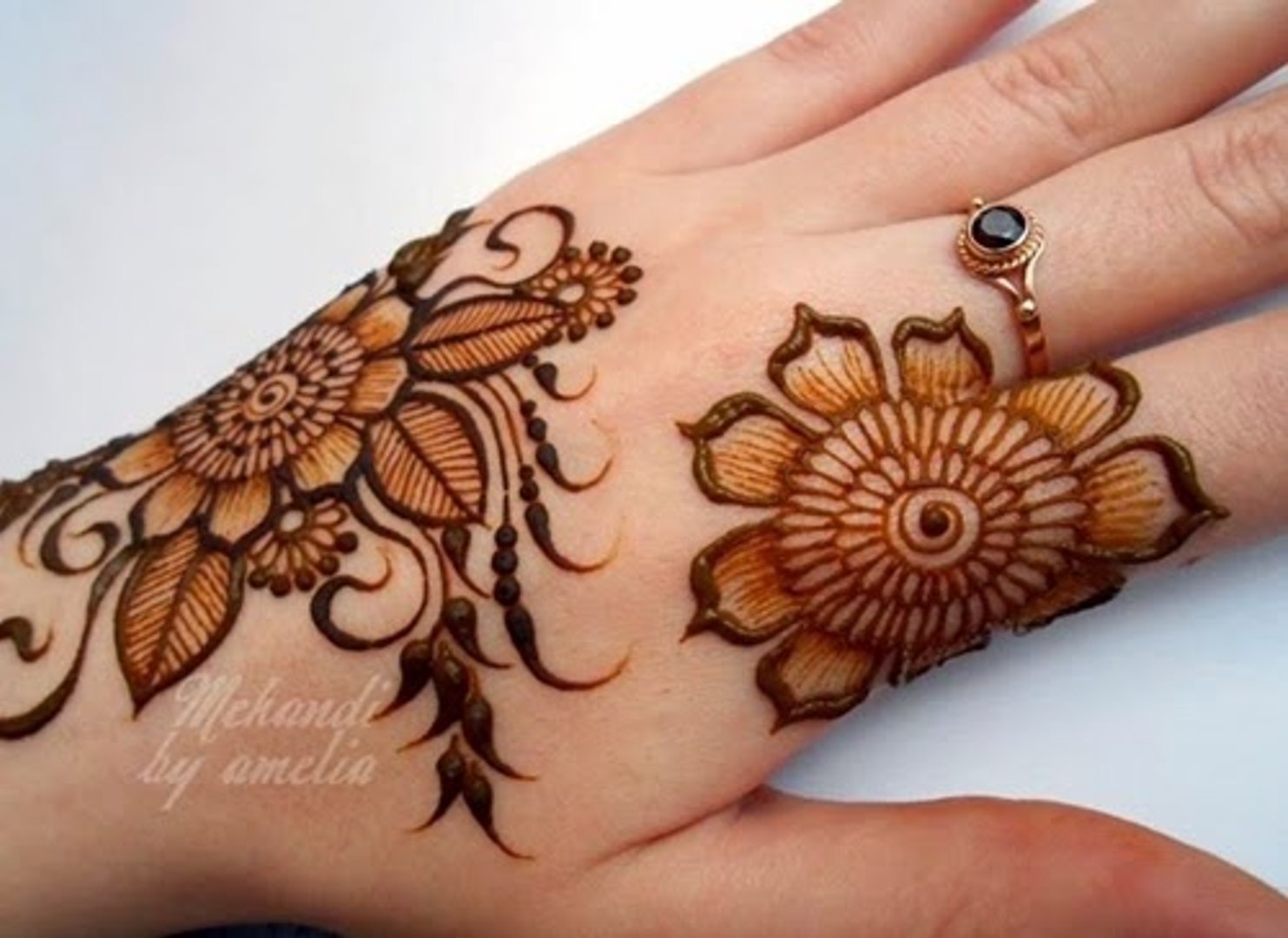 Simple And Easy Henna Mehndi Design Video Dailymotion