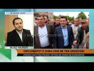 Diplomatët e SHBA e BE tek Gruevski - Top Channel Albania - News - Lajme