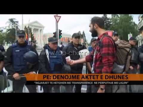 PE: Dënojmë aktet e dhunës - Top Channel Albania - News - Lajme