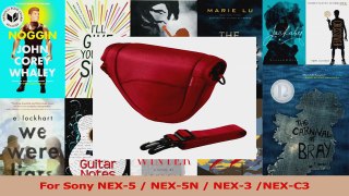 BEST SALE  Sony Soft Carrying Case for NEX5 NEX3 NEXC3  LCSEMC R RED