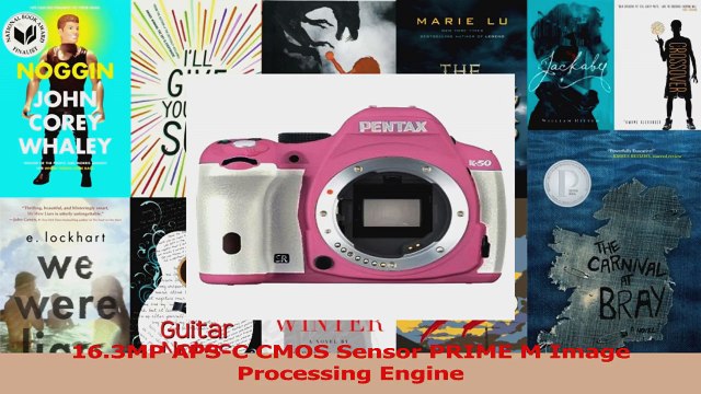BEST SALE Pentax K50 16MP Digital SLR Camera with 3Inch LCD Body Only PinkWhite