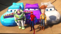 Disney Pixar CARS 2 Rayo MCQUEEN Ramone Flash Macuin Toy Story Spider-man Songs Nursery Rhymes
