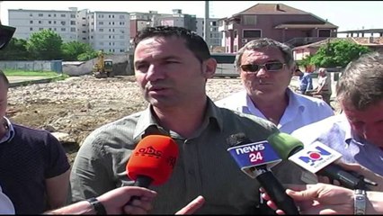 BLLOKOHEN PUNIMET E STADIUMIT TE SHKODRES