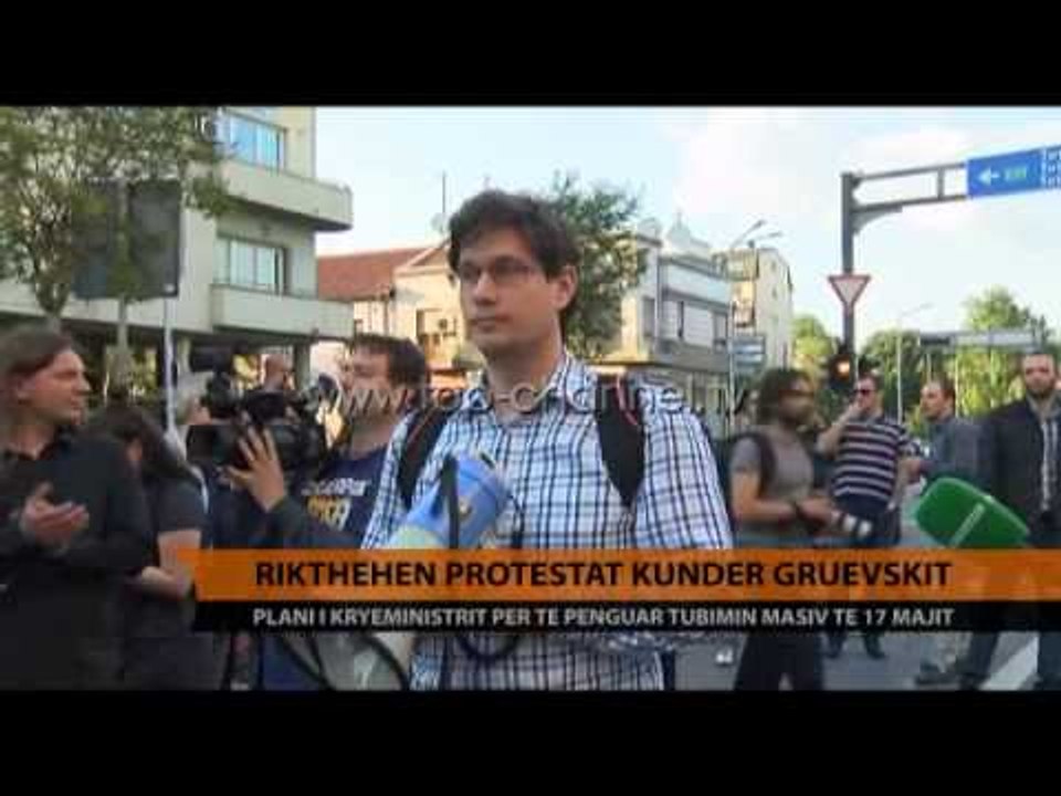 Maqedoni, rikthehen protestat kundër Gruevskit - Top Channel Albania - News - Lajme