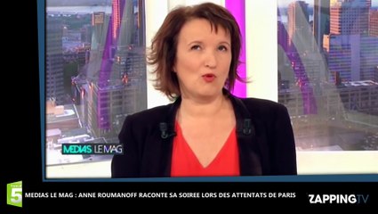 Médias Le Mag - Attentats de Paris : Anne Roumanoff se confie, "On n'a pas eu peur"