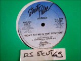 ADRINA -DON'T PUT ME IN THAT POSITION(RIP ETCUT)STREET PULSE REC 87