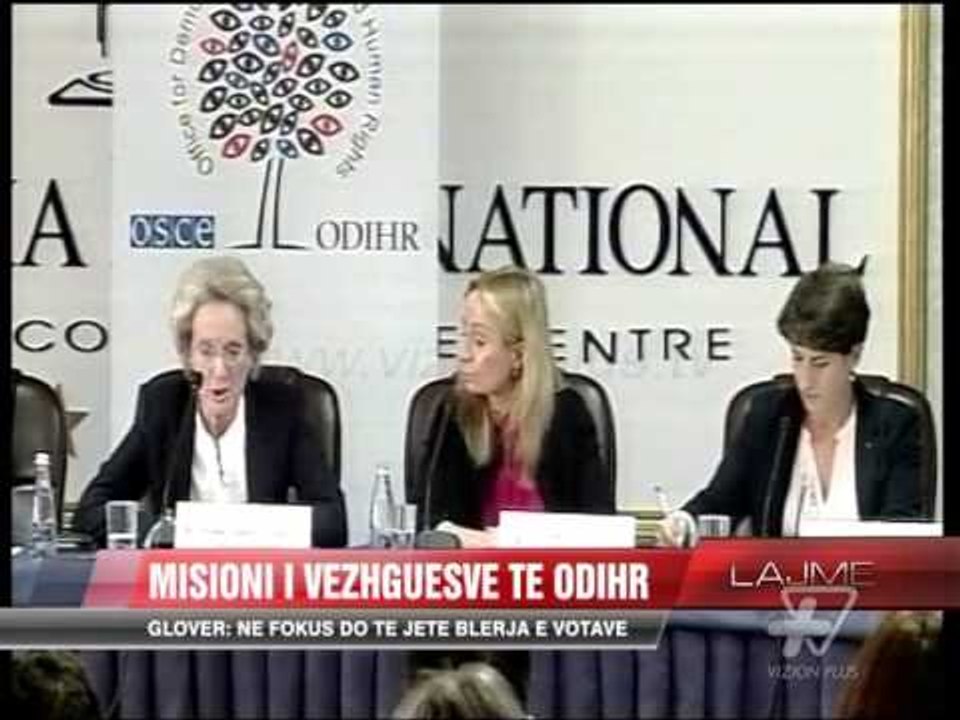Glover: Në fokus do të jetë blerja e votave - News, Lajme - Vizion Plus
