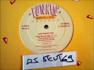 LEE PRENTISS -YOU PLUS ME(RIP ETCUT)FUNKIN' MARVELLOUS REC 87