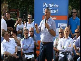 KANDIDATI I PD KOSOVA TAKIM PER MJEDISIN, PREMTOM ME SHUME GJELBERIM PER TIRANEN LAJM