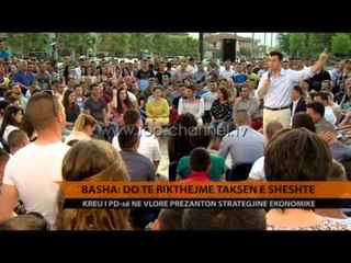 Basha: Do të rikthejmë taksën e sheshtë - Top Channel Albania - News - Lajme