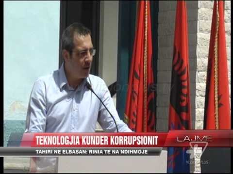 Saimir Tahiri në Elbasan për korrupsionin - News, Lajme - Vizion Plus