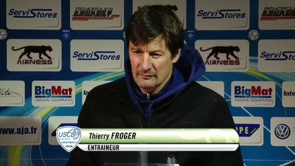 Auxerre - USCL : Conférence de presse des entraîneurs (J16 S15/16)