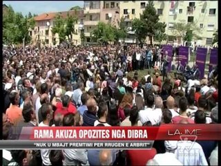 Download Video: Rama akuza opozitës nga Dibra - News, Lajme - Vizion Plus