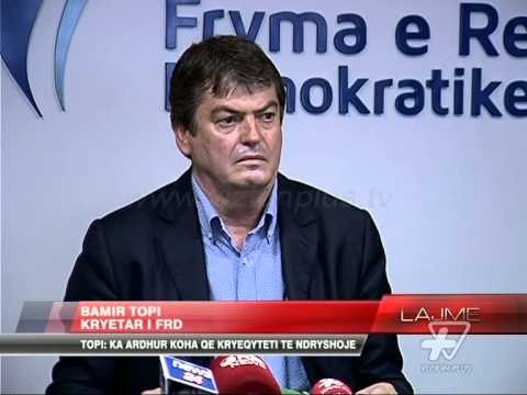 Topi: Ka ardhur koha që kryeqyteti të ndryshojë - News, Lajme - Vizion Plus