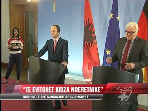 Bushati në Gjermani për Maqedoninë - News, Lajme - Vizion Plus