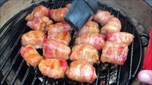 Bacon Chicken Nuggets - Grilled Bacon Wrapped Chicken