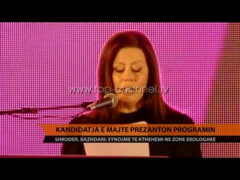 Keti Bazhdari prezanton programin e saj për Shkodrën - Top Channel Albania - News - Lajme