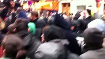 Tensions entre manifestants et force de l'ordre à République