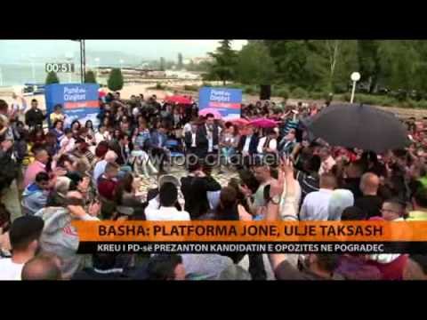 Basha: Platforma jonë, ulje taksash - Top Channel Albania - News - Lajme