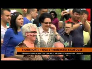 Transporti, 1 nga 5 prioritetet e Kosovës - Top Channel Albania - News - Lajme