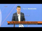 Patozi: Qeveria, presion ndaj opozitës - Top Channel Albania - News - Lajme