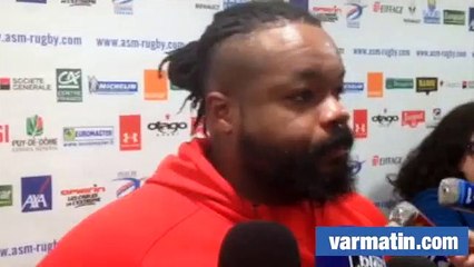 Bastareaud après Clermont-RCT: "Préparer Agen avec moins de pression"