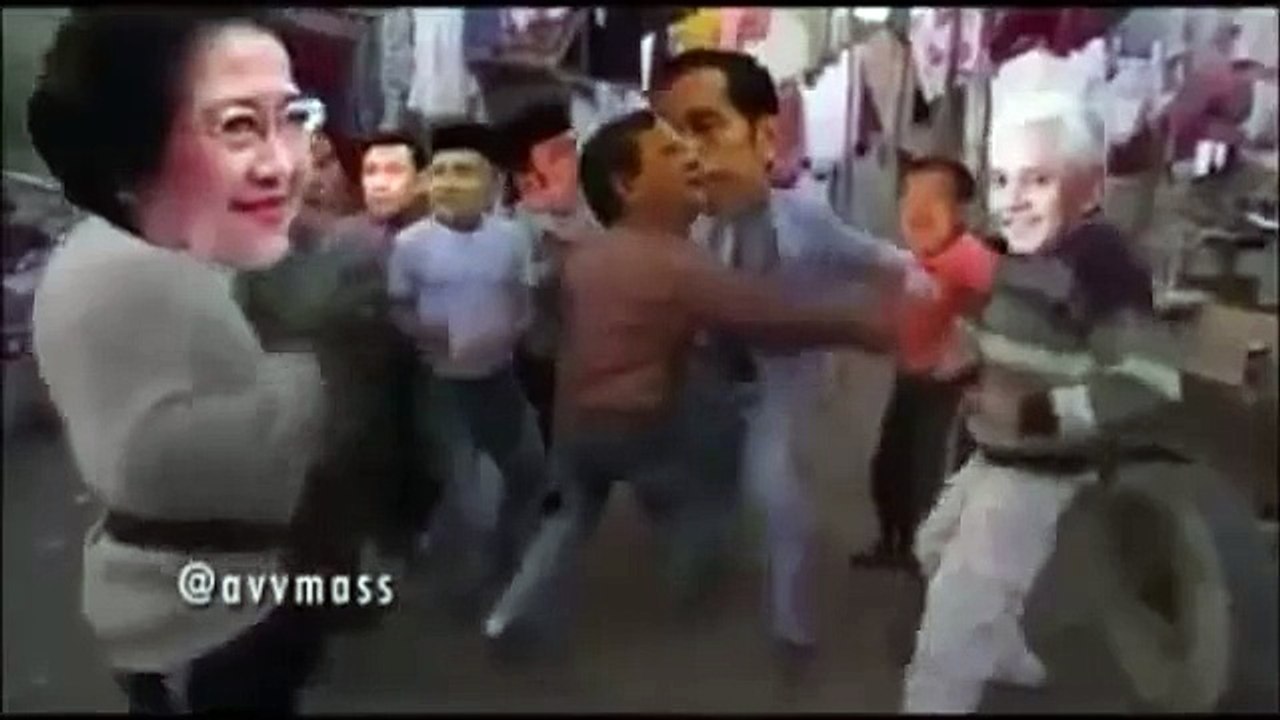 Video Capres Lucu - Ketika Prabowo Dan Jokowi Berjoget Bersama (Ngakak)