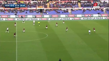 Alejandro Gomez 0:1 Amazing Goal | AS Roma - Atalanta 29.11.2015 HD