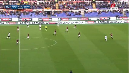 Alejandro Gomez 0:1 Amazing Goal | AS Roma - Atalanta 29.11.2015 HD