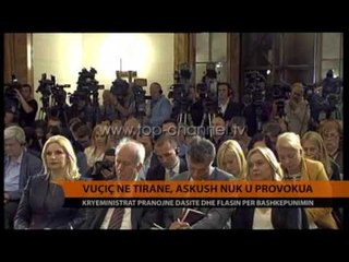 Vuçiç: Droni, i motivuar politikisht; Rama: Kemi në program BE - Top Channel Albania - News - Lajme