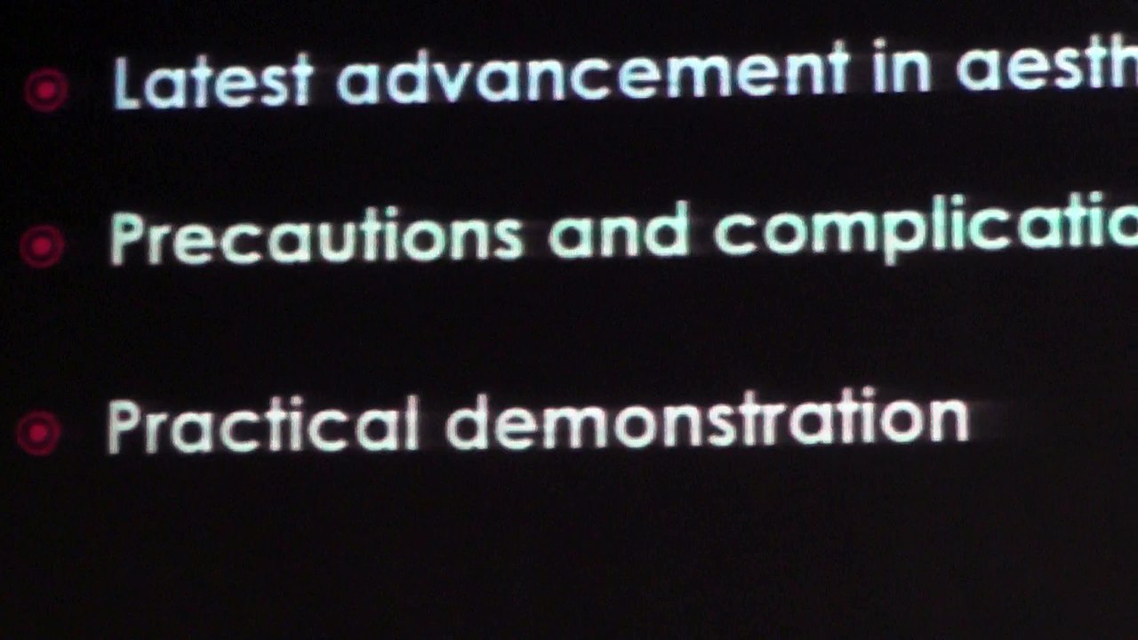 Dr Haroon nabi & Dr Mozzam N tarer Fillers work shop 2