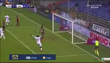 1-1 Marco Borriello Goal Italy Serie A - Genoa 1-1 Carpi FC -29.11.2015