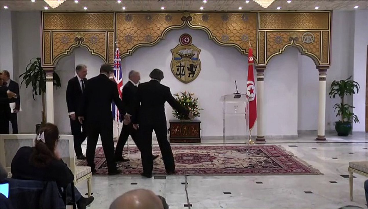 Philip Hammond - Taieb Baccouche joint press conference
