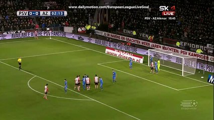 Derrick Luckassen 1_0 Own Goal _ PSV Eindhoven - AZ Alkmaar 29.11.2015 HD
