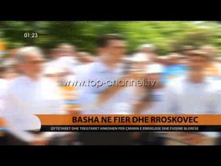 Basha, në Fier e Roskovec - Top Channel Albania - News - Lajme