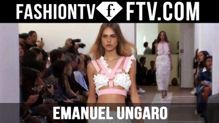 First Look at the Emanuel Ungaro Spring 2016 Runway Show Backstage in Paris | FTV.com