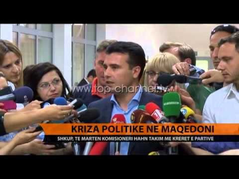 Maqedoni, vizita e Komisionerit Hahn për krizën - Top Channel Albania - News - Lajme
