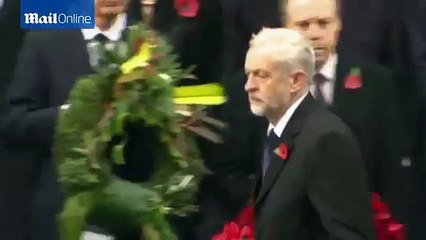 Jeremy Corbyn mocked for 'subtle' nod of the head at Cenotaph