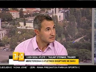 7pa5 - Mbreteresha e atletikes shqiptare ne Baku - 2 Qershor 2015 - Show - Vizion Plus