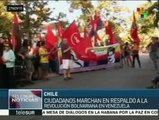 Repudian en Chile injerencias extranjeras contra Venezuela